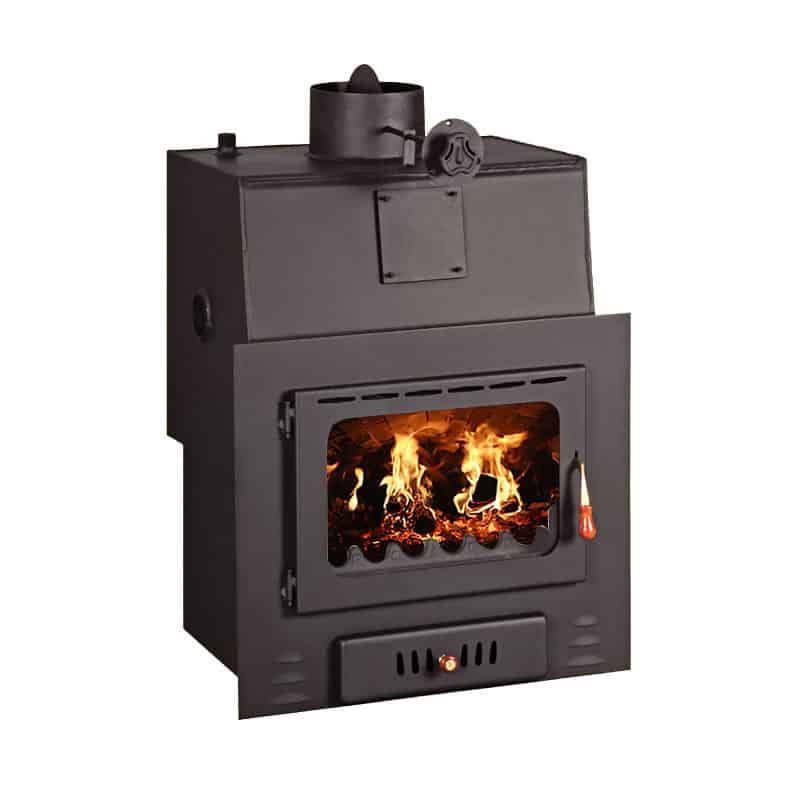 Prity - Kamineinsatz mit Warmwasser-Wärmetauscher PRITY M W22 - LÍBI ELEKTRO