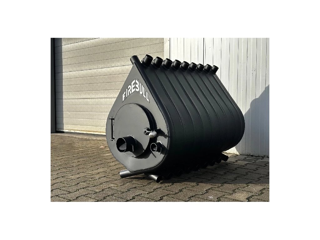 Firebull – Heißluftofen FIREBULL S18, Volltür, links angeschlagen, schwarzes Logo – LÍBI ELEKTRO