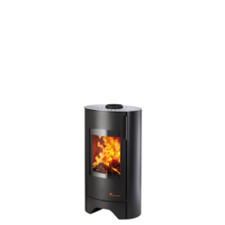 Foxmark – Kaminofen GLOW, Schwarz – LÍBI ELEKTRO