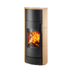 HAAS+SOHN - Kachelofen HAAS+SOHN ORBA matt sand - LÍBI ELEKTRO