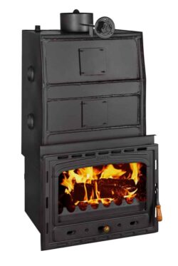 Prity - Kamineinsatz mit Warmwasser-Wärmetauscher PRITY C W35 - LÍBI ELEKTRO