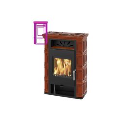 THORMA - Kaminofen THORMA BORGHOLM TOP EXCLUSIVE, braun - LÍBI ELEKTRO