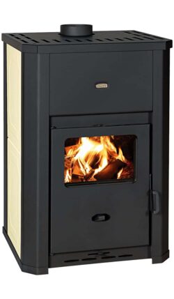 Prity - Kaminofen mit Warmwassertauscher PRITY WD W24 D - LÍBI ELEKTRO