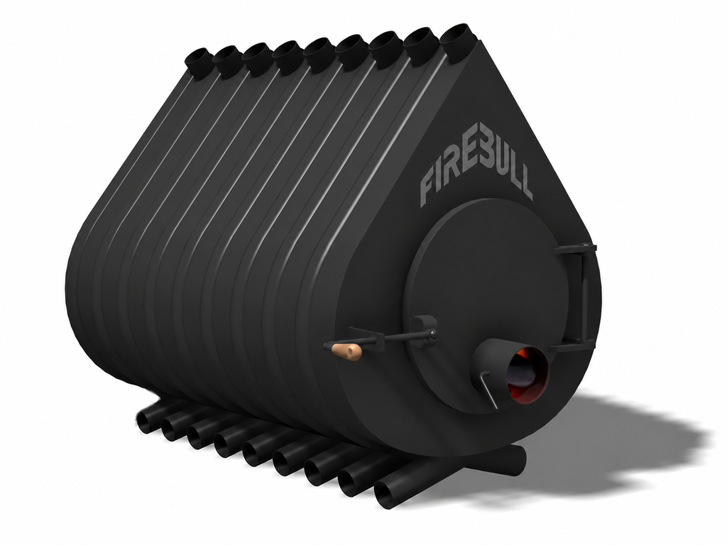 Firebull – Heißluftofen FIREBULL S18, Volltür, links angeschlagen, schwarzes Logo – LÍBI ELEKTRO