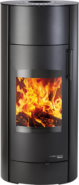Foxmark – Kaminofen EMBER, Schwarz – LÍBI ELEKTRO