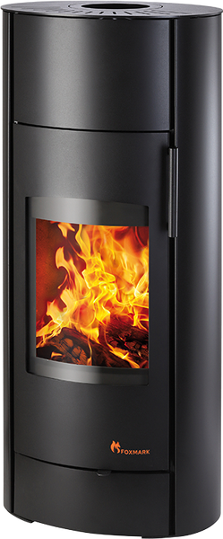 Foxmark – Kaminofen EMBER, Schwarz – LÍBI ELEKTRO