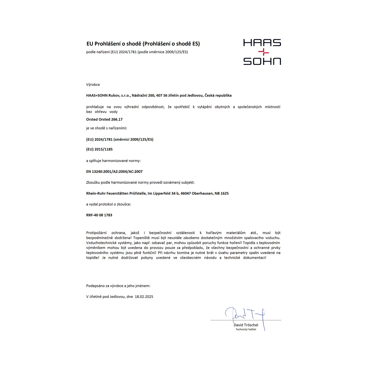 HAAS+SOHN - Kaminofen HAAS+SOHN ORSTED, hellgrau/serpentino - LÍBI ELEKTRO