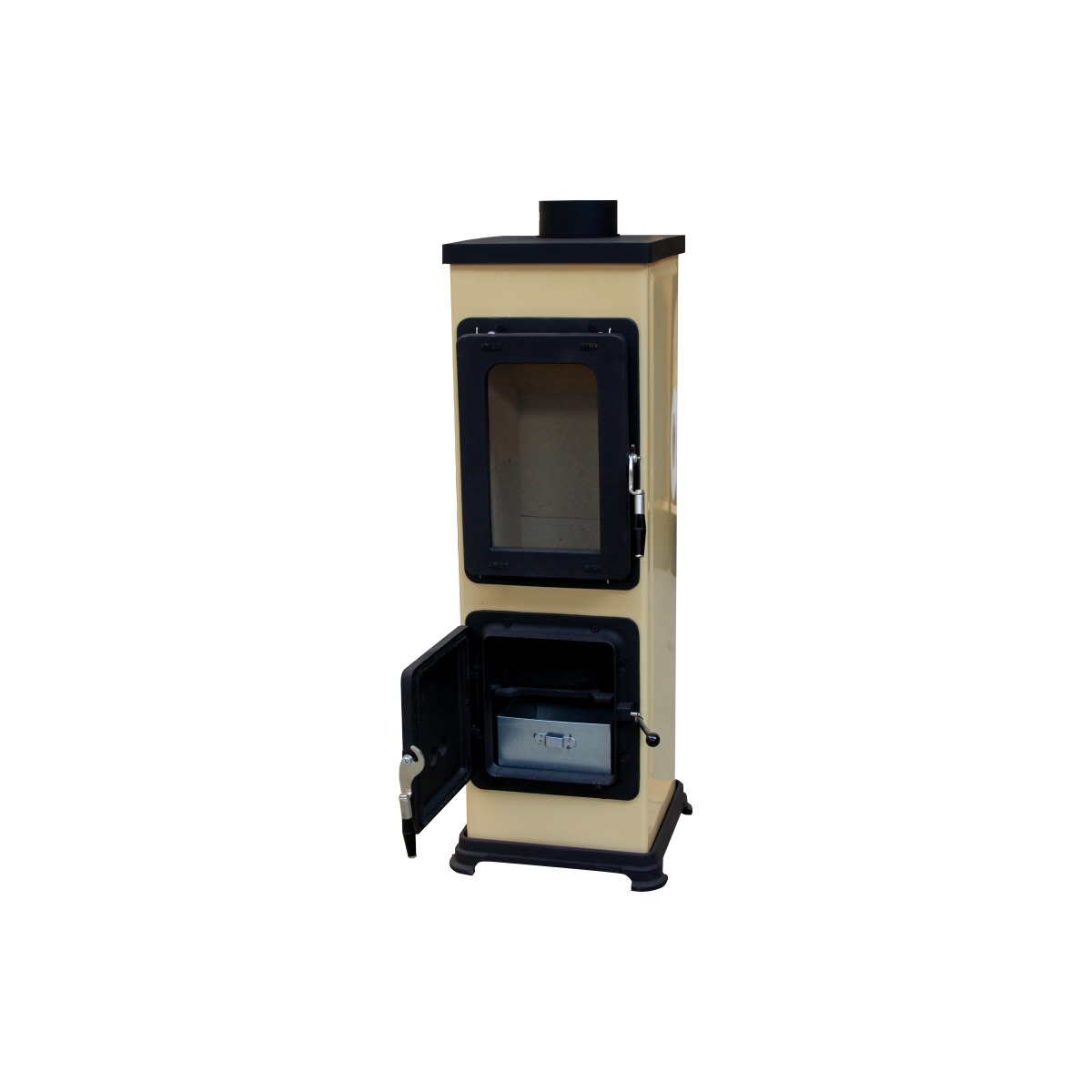 THORMA – Kaminofen THORMA BOZEN B TOP, beige – LÍBI ELEKTRO