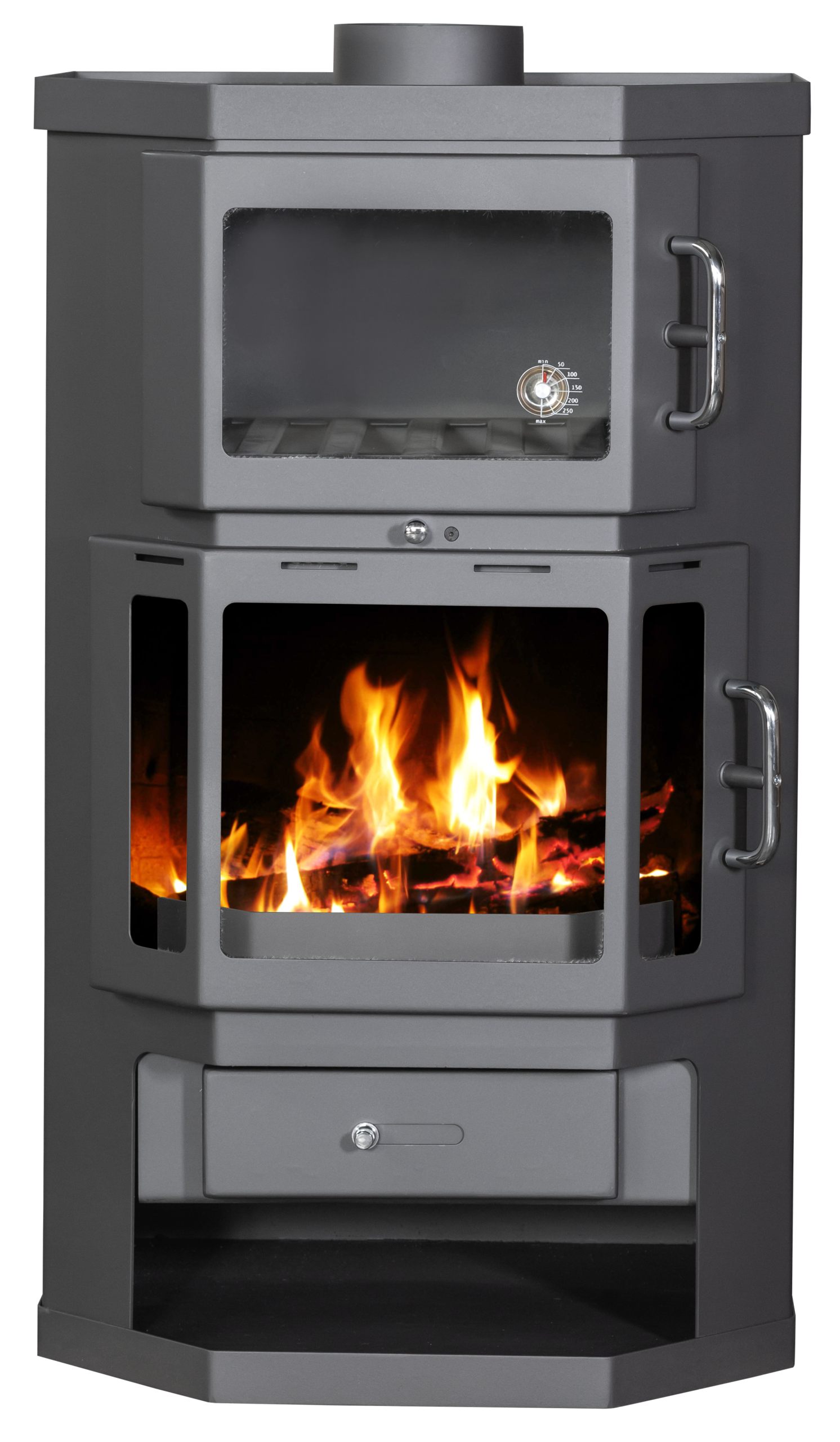 Victoria - Kaminofen mit Backofen VICTORIA Taro F - LÍBI ELEKTRO