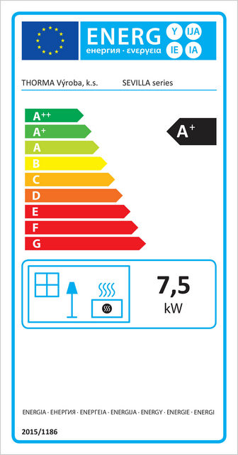 THORMA – Kaminofen THORMA TOLEDO, schwarzer Lack – LÍBI ELEKTRO