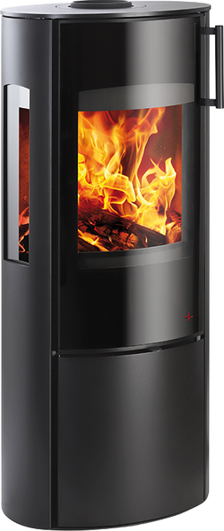 Foxmark – Kaminofen FENIX, Schwarz – LÍBI ELEKTRO