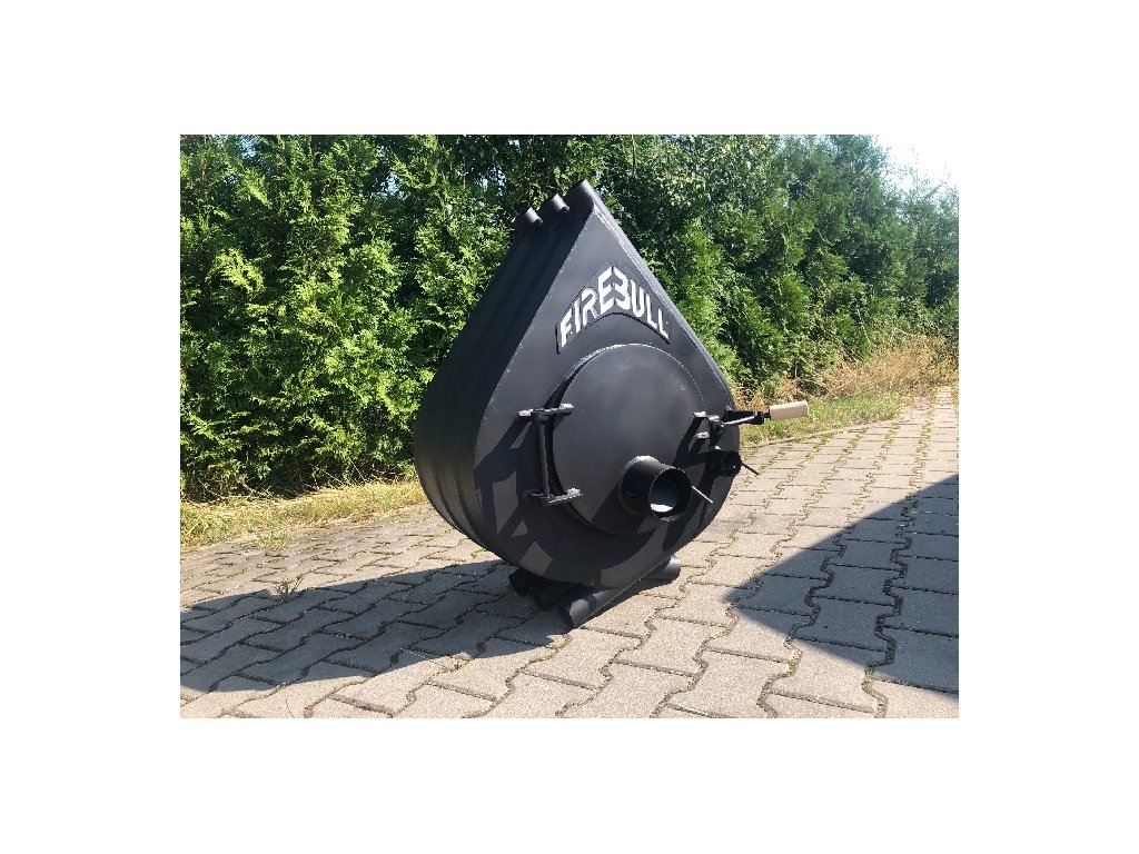 Firebull – Heißluftofen FIREBULL S6, Volltür, links angeschlagen, schwarzes Logo – LÍBI ELEKTRO