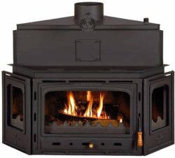 Prity - Kamineinsatz mit Warmwasser-Wärmetauscher PRITY ATC W20 - LÍBI ELEKTRO