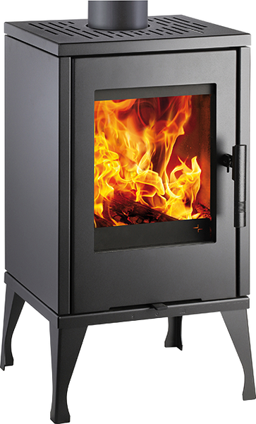 Foxmark – Kaminofen AURORA, Schwarz – LÍBI ELEKTRO
