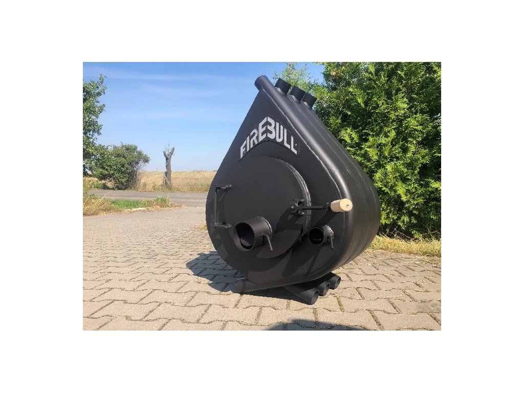 Firebull – Heißluftofen FIREBULL S6, Volltür, links angeschlagen, schwarzes Logo – LÍBI ELEKTRO