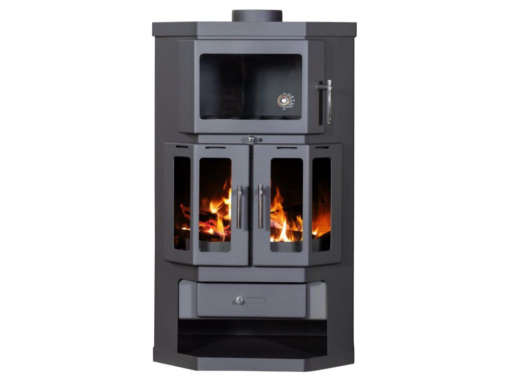 Victoria - Kaminofen mit Backofen VICTORIA Taro 2F - LÍBI ELEKTRO