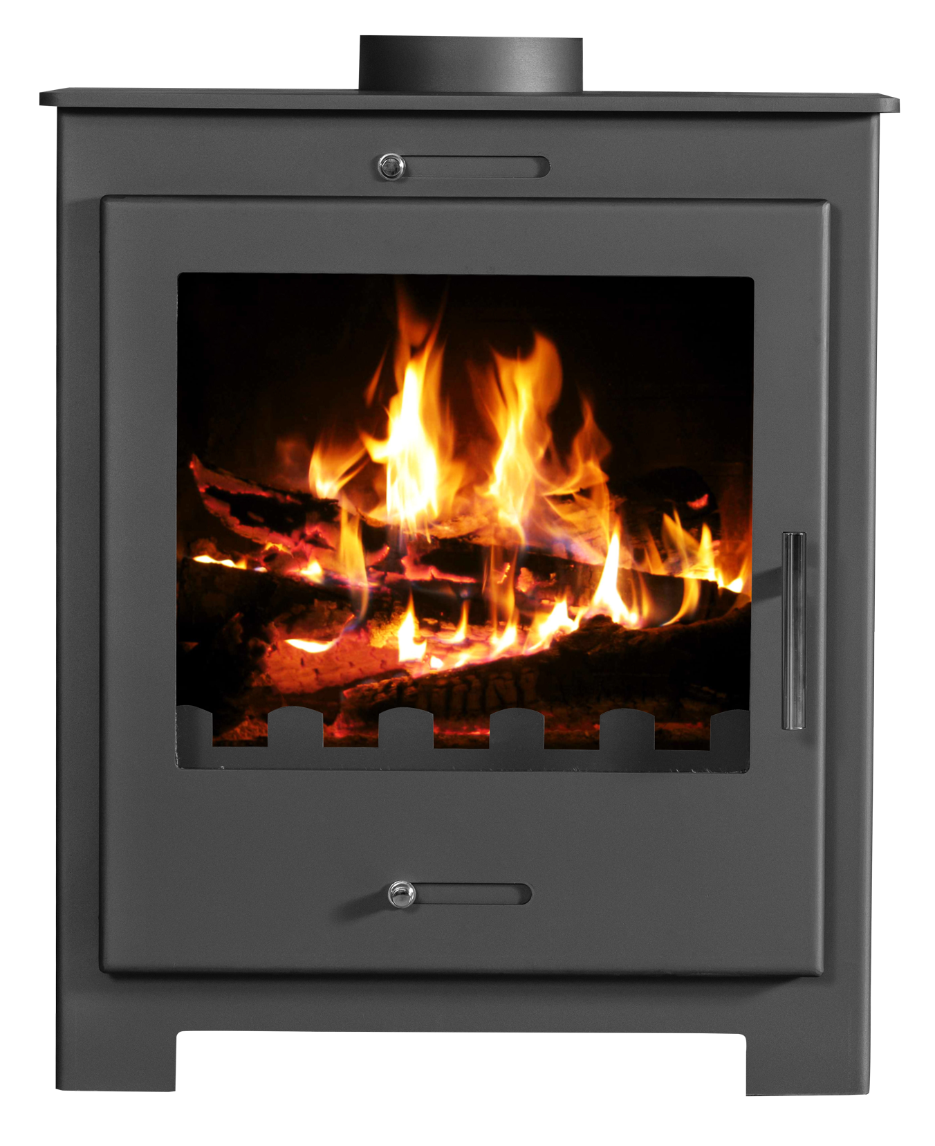 Victoria - Kaminofen mit Wärmetauscher VICTORIA Nero Lux B - LÍBI ELEKTRO
