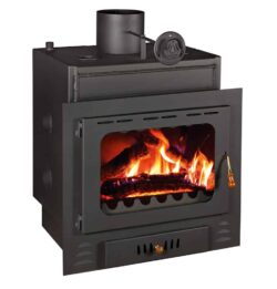 Prity - Kamineinsatz mit Warmwasser-Wärmetauscher PRITY G W18 - LÍBI ELEKTRO