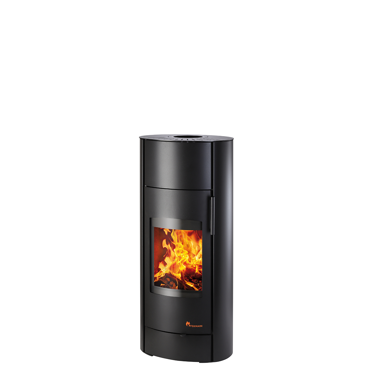 Foxmark – Kaminofen EMBER, Schwarz – LÍBI ELEKTRO