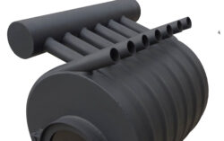 HEATER Warmluftkollektor für Öfen 6-20 kW