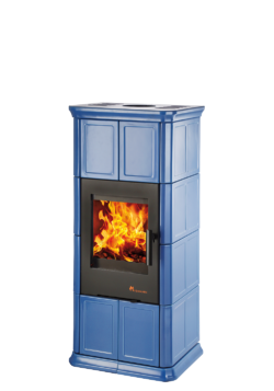 Gefliester Speicherofen FOXMARK ALOPE L, blau