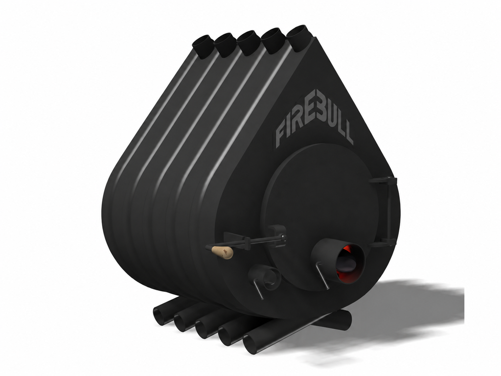 Firebull – Heißluftofen FIREBULL S10, Volltür, links angeschlagen, schwarzes Logo – LÍBI ELEKTRO