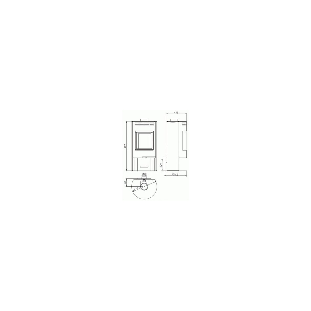 THORMA – Kaminofen THORMA ZARAGOZA, grau – LÍBI ELEKTRO