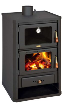 Prity - Kaminofen mit Backofen PRITY FG - LÍBI ELEKTRO