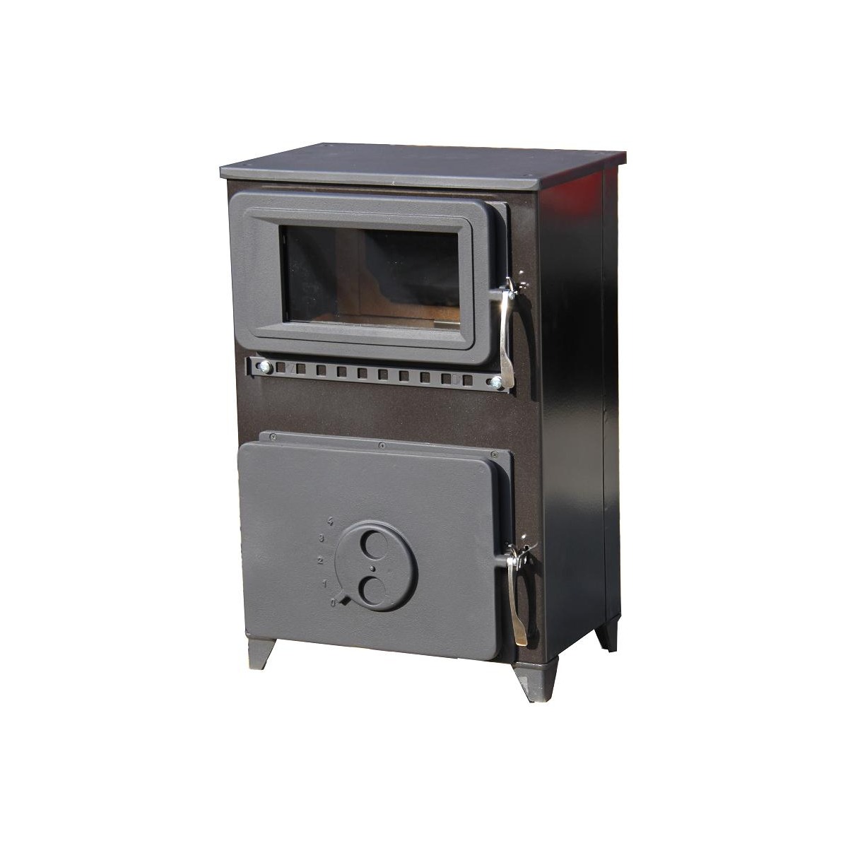 THORMA - Ofen THORMA FILEX-Hb, schwarze Emaille - LÍBI ELEKTRO