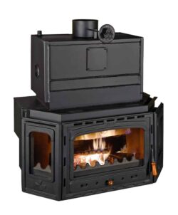 Prity - Kamineinsatz mit Warmwasser-Wärmetauscher PRITY TC W35 - LÍBI ELEKTRO
