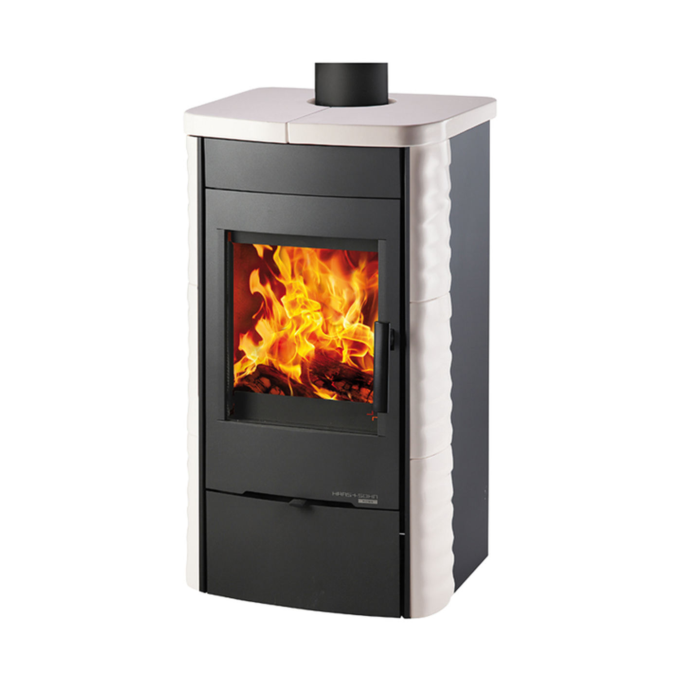 HAAS+SOHN - Kachelofen HAAS+SOHN ALYTUS II, weiß - LÍBI ELEKTRO