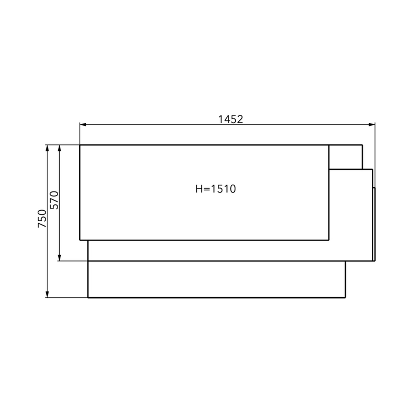 HAAS+SOHN - Kamineinsätze HAAS+SOHN Kaminbausatz ADONIS II - LÍBI ELEKTRO