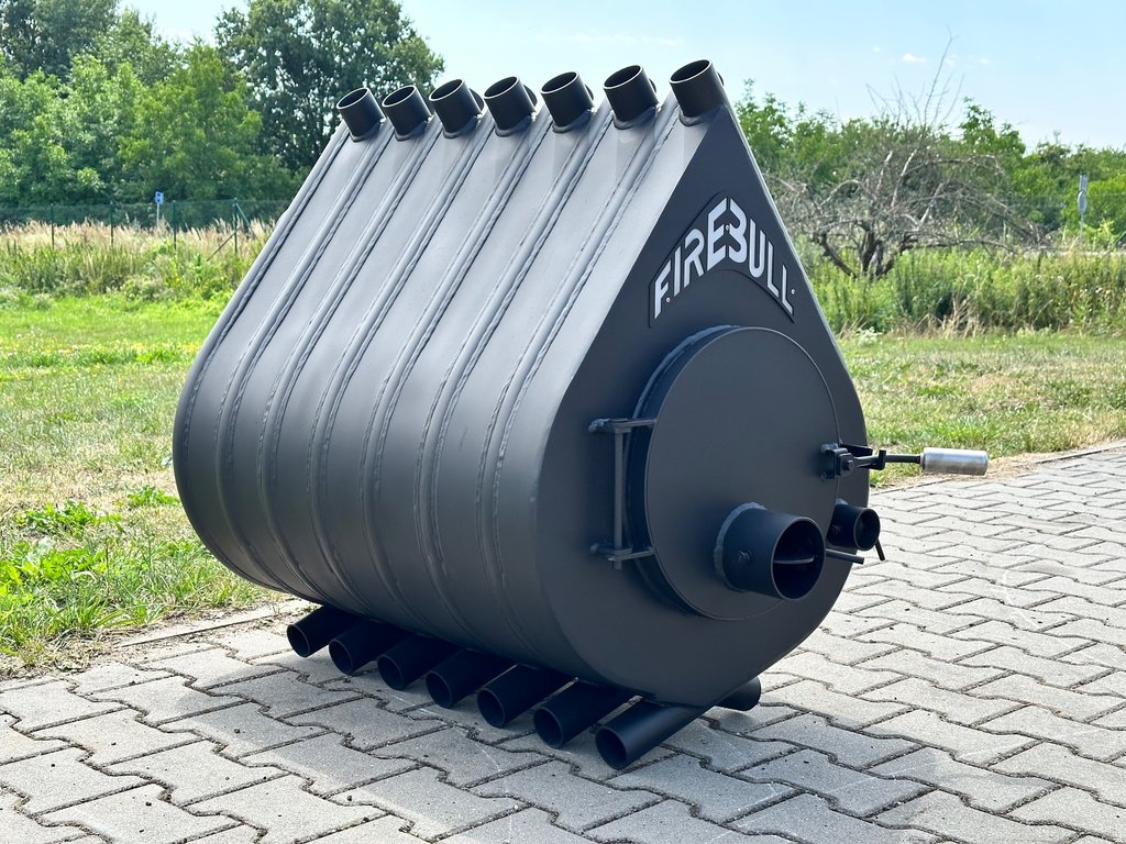 Firebull – Heißluftofen FIREBULL S14, Volltür, links angeschlagen, schwarzes Logo – LÍBI ELEKTRO