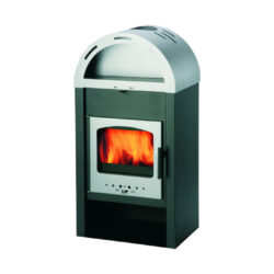 HAAS+SOHN - Kaminofen HAAS+SOHN VAASA plus III, 2x Silber - LÍBI ELEKTRO