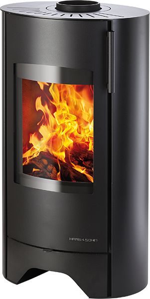 Foxmark – Kaminofen GLOW, Schwarz – LÍBI ELEKTRO