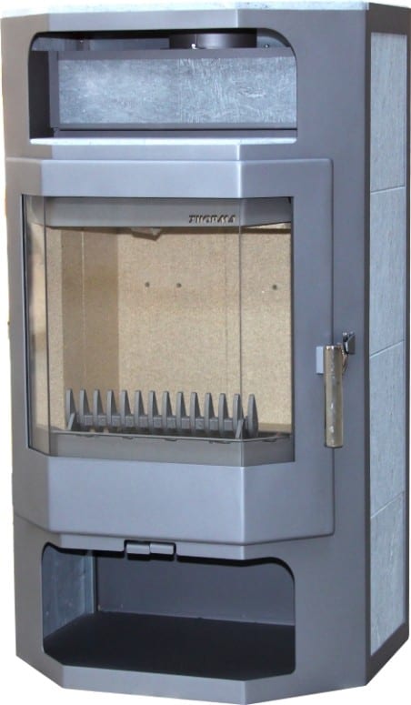 THORMA – Kaminofen THORMA FRANKFURT, grau – LÍBI ELEKTRO