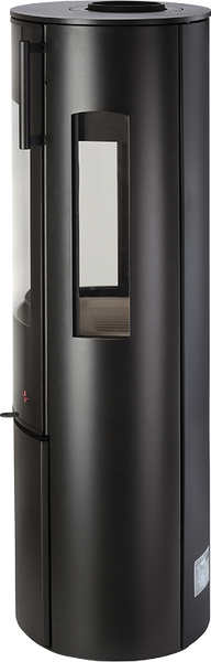 Foxmark – Kaminofen FENIX, Schwarz – LÍBI ELEKTRO