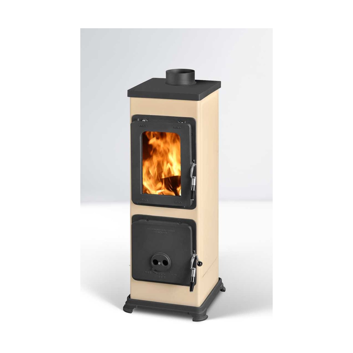 THORMA – Kaminofen THORMA BOZEN B TOP, beige – LÍBI ELEKTRO