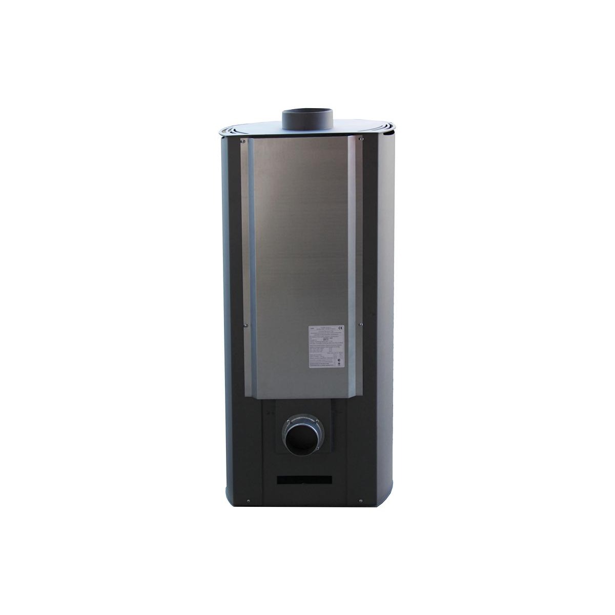 THORMA – Kaminofen THORMA ANDORRA, grau – LÍBI ELEKTRO