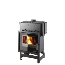 Kamineinsatz FOXMARK VESUVIO II/12/2S mit Wärmetauscher, Glasdruck