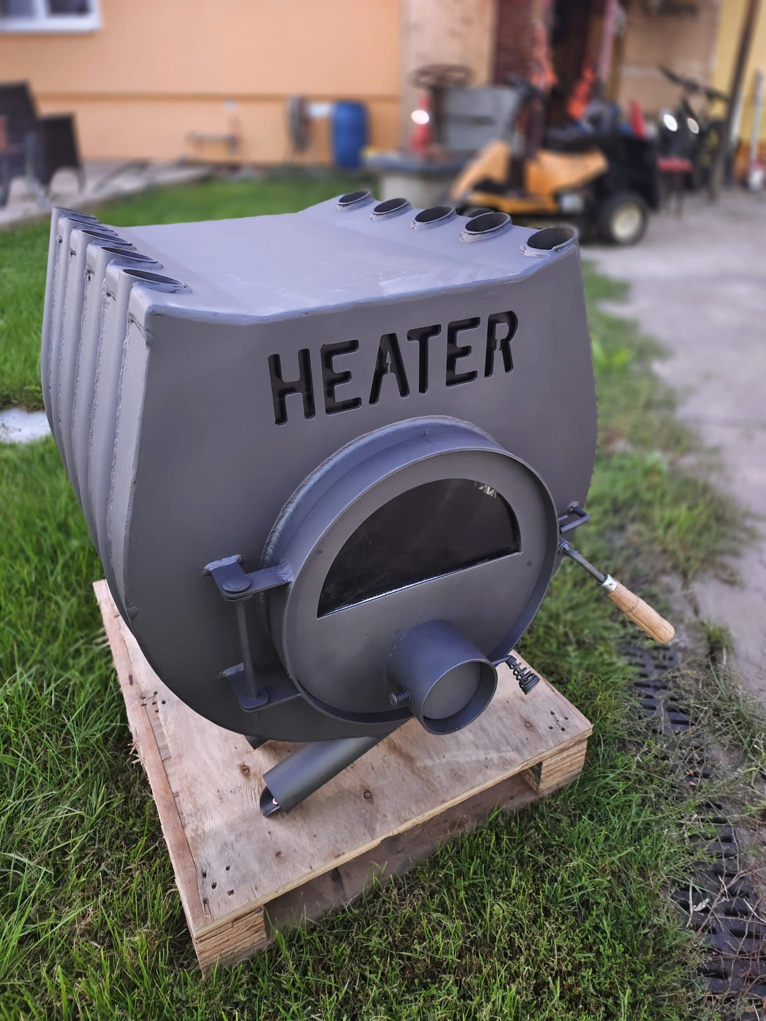 HEIZGERÄT - HEIZGERÄT Heißluftofen 24 kW mit Kochfeld, Ausführung 2023 - LÍBI ELEKTRO