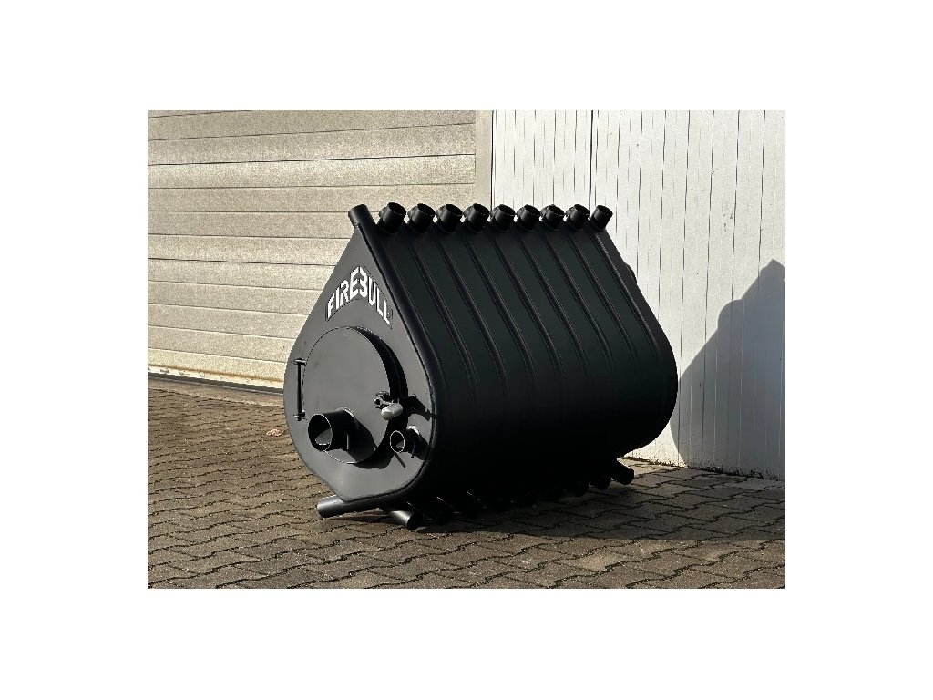 Firebull – Heißluftofen FIREBULL S18, Volltür, links angeschlagen, schwarzes Logo – LÍBI ELEKTRO
